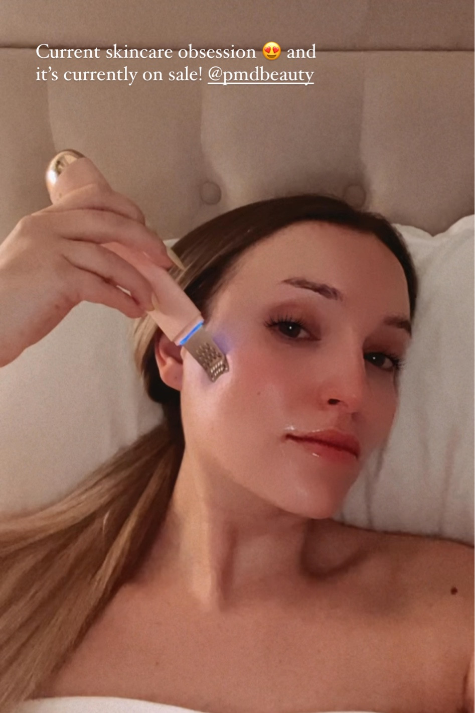 PMD Wave Pro - one of my favorite skincare gadgets! Helps to infuse your skincare deeper into your skin, life and tighten your facial muscles, and extract pores. #skincare #facial #selfcare #pmdbeauty 

#LTKsalealert #LTKbeauty