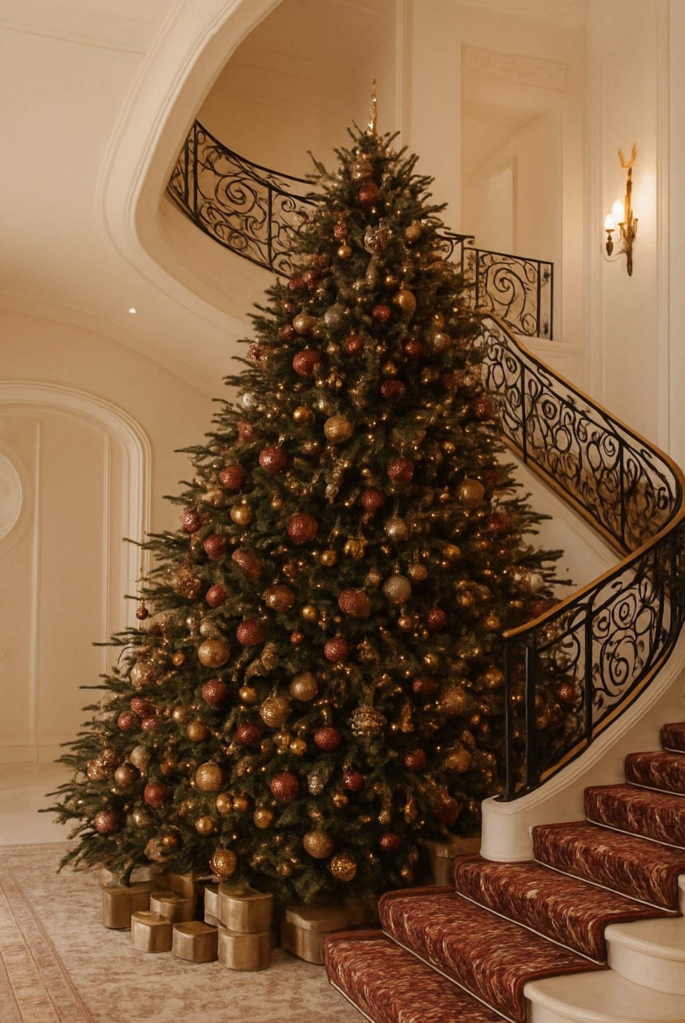 The Ritz Christmas tree inspiration. A statement, classic and opulent! 

#LTKHoliday #LTKCyberWeek #LTKGiftGuide