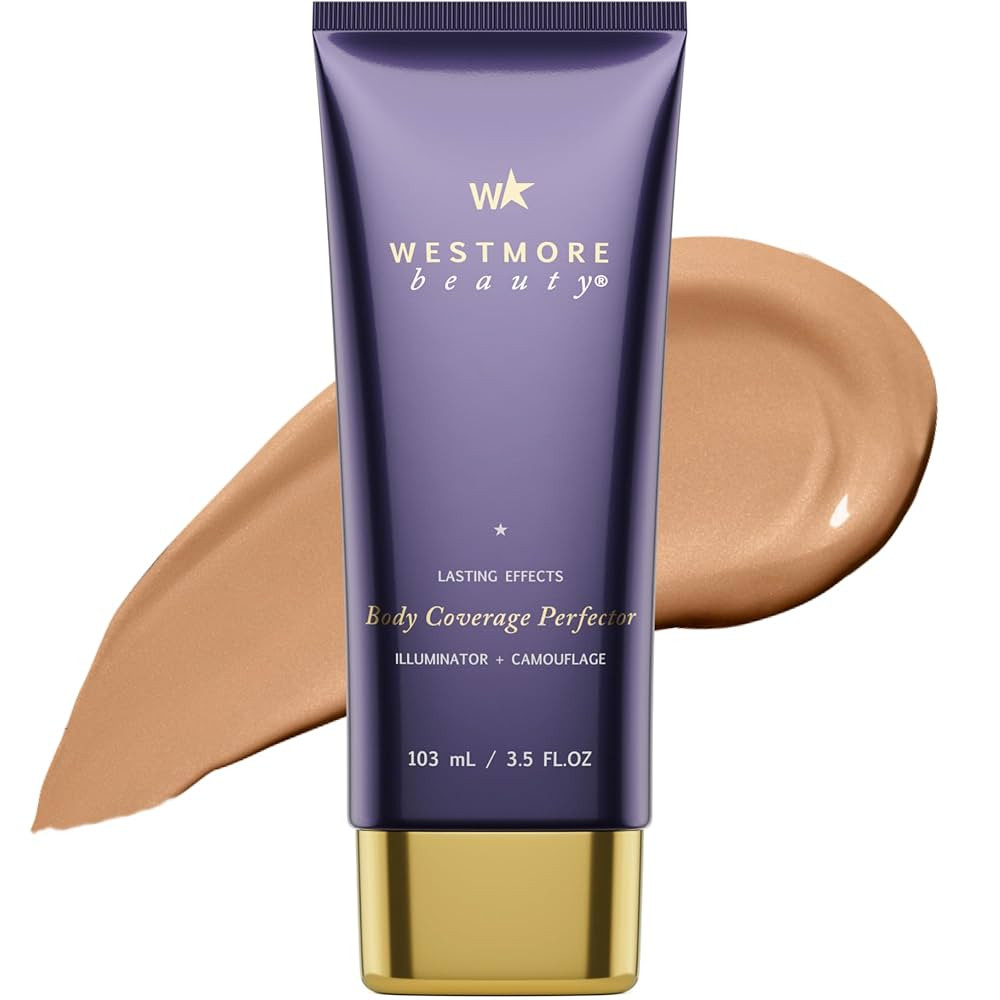Westmore Beauty Body Coverage Perfector – Waterproof Leg & Body Makeup - Tattoo Cover Up Makeup... | Amazon (US)