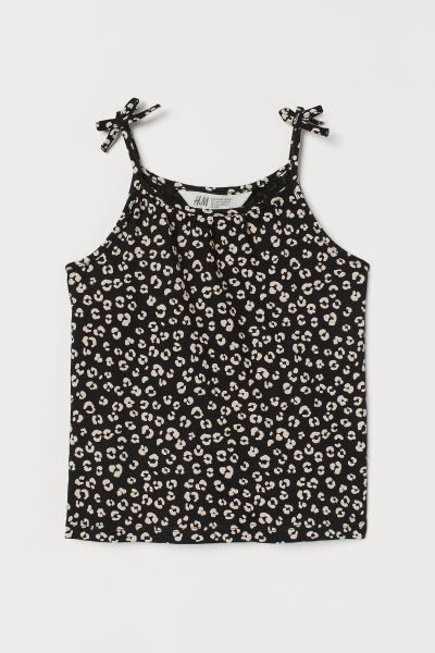 Jersey Bow-detail Tank Top | H&M (US)