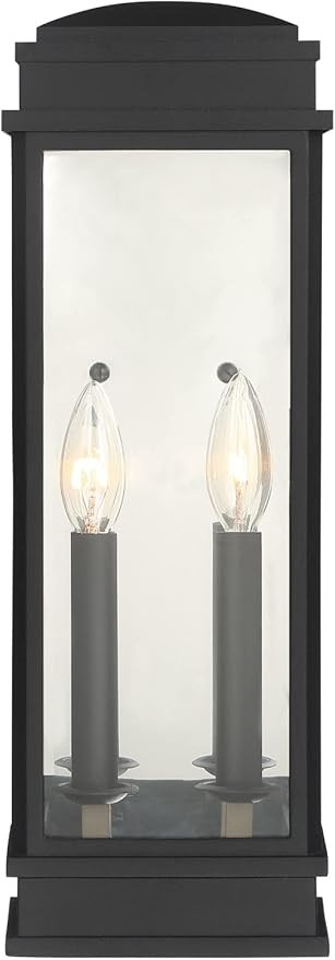 Signature Hardware 476889 Fairplex 2 Light 18" Tall Outdoor Wall Sconce | Amazon (US)