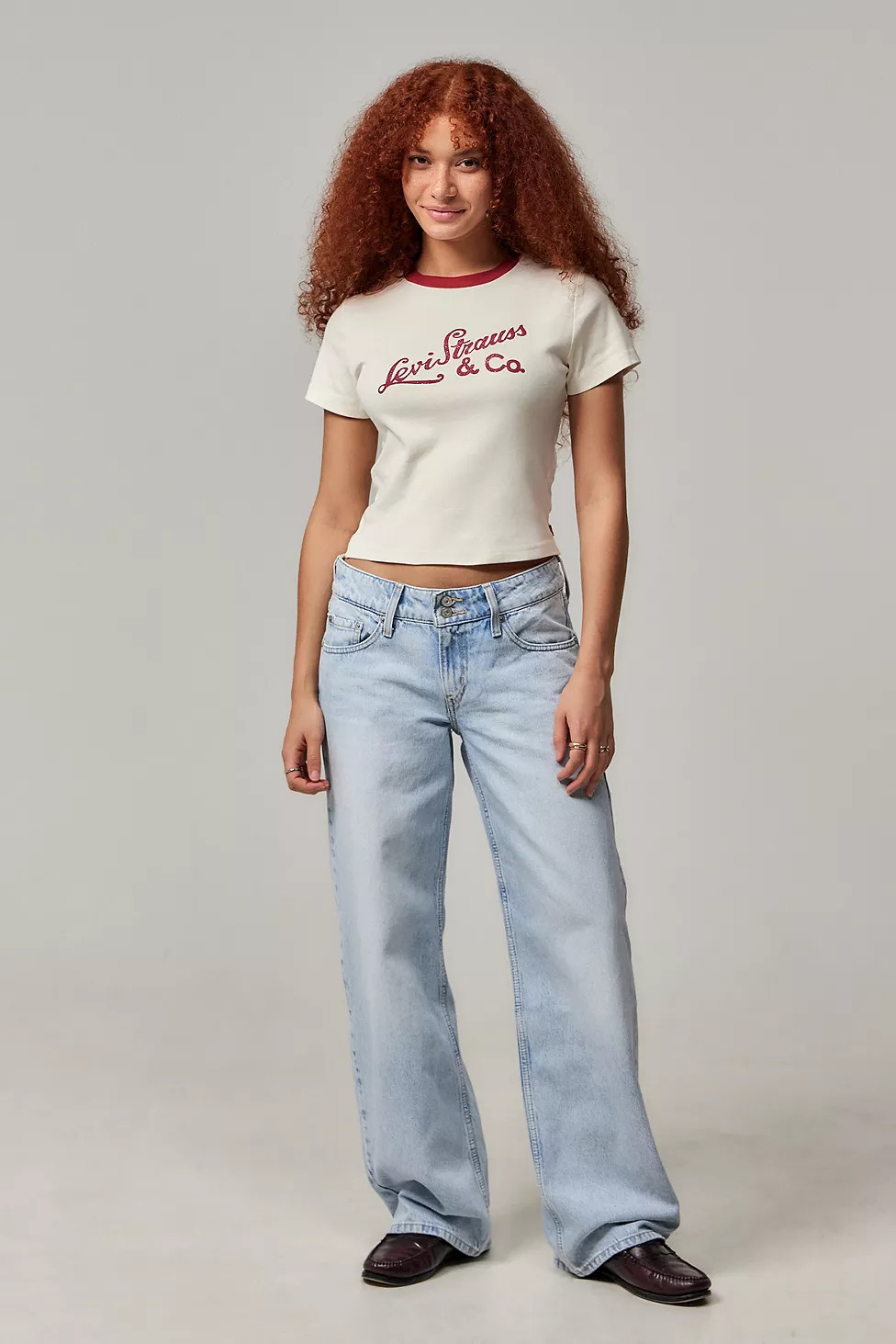 Levi's Superlow Abraided Art Jeans | Urban Outfitters UK