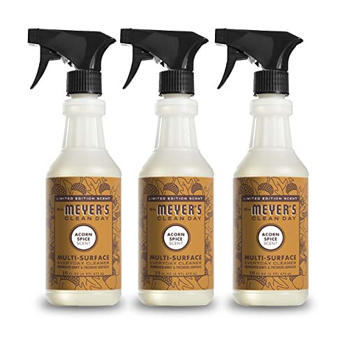 MRS. MEYER'S CLEAN DAY All-Purpose Cleaner Spray, Limited Edition Acorn Spice, 16 fl. oz - Pack of 3 | Amazon (US)