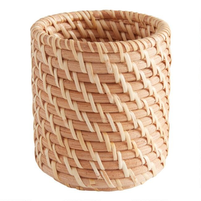Natural Rattan Benson Pencil Cup | World Market