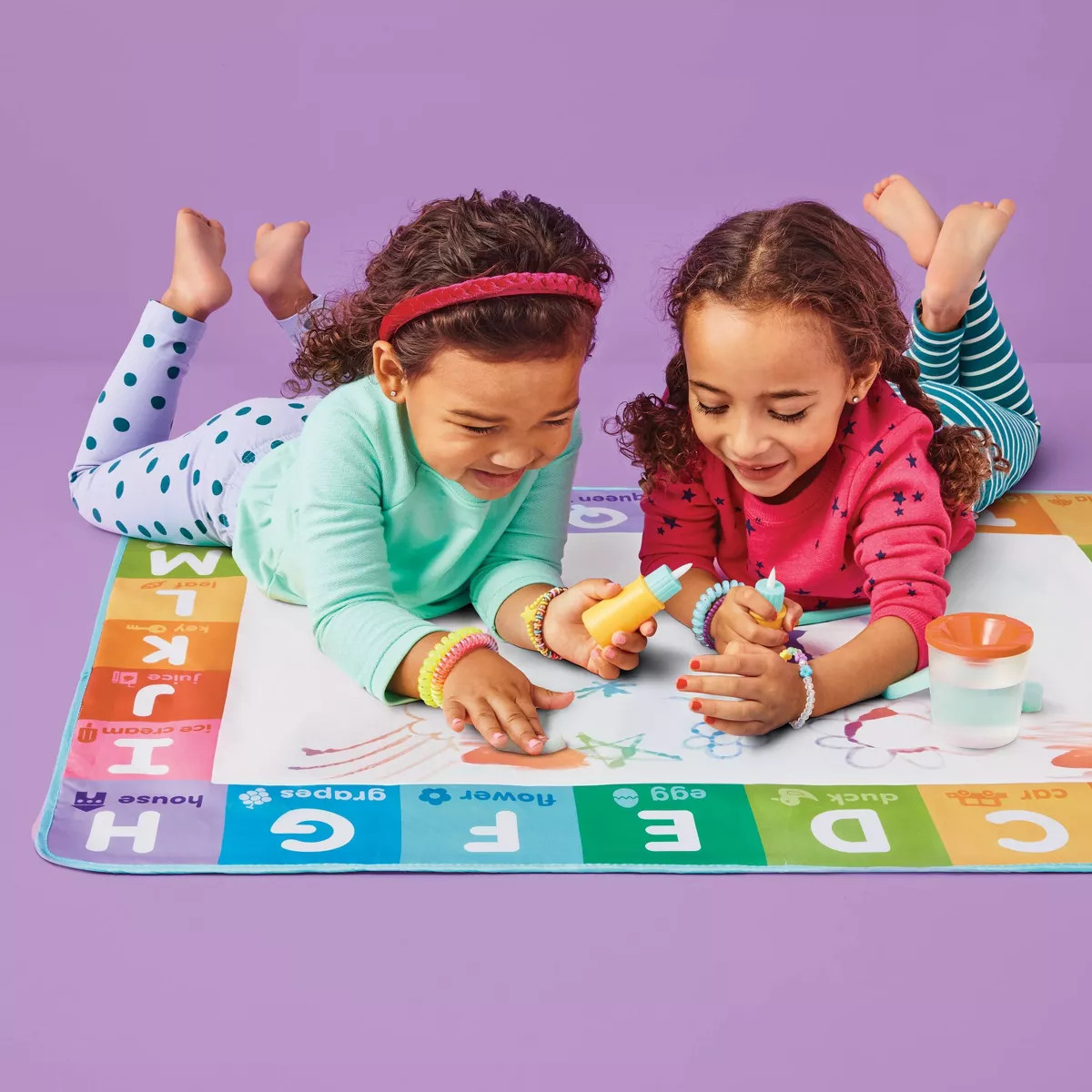 4' x 3' Doodle Mat - Gigglescape™: Water Paint Drawing Mat, Includes Water Pen & Coloring Pad, ... | Target