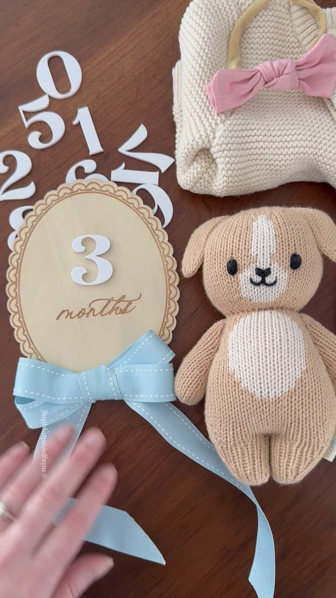 Time is flying by and Penelope is 3 months old! This wooden sign from Amazon keeps going in and out of stock (and was $15 when I bought it) but I linked some other cute options! (And found this exact sign elsewhere for more $$$ if you just have to have it) 

Floral leggings are from Jamie Kay



#LTKKids #LTKBaby #LTKFamily