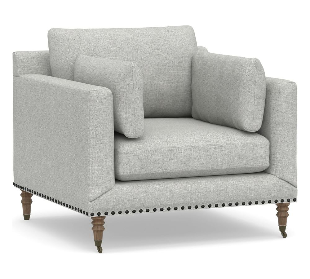 Tallulah Upholstered Armchair | Pottery Barn (US)