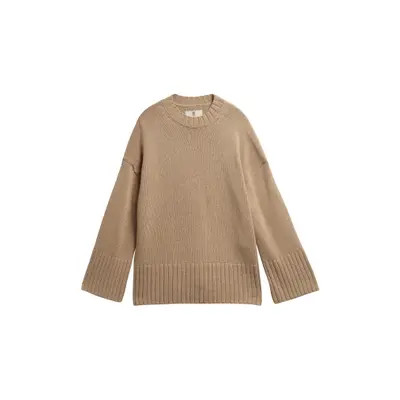Barbour Gaia Crewneck Sweater in Warm Trench at Nordstrom, Size 6 | Nordstrom