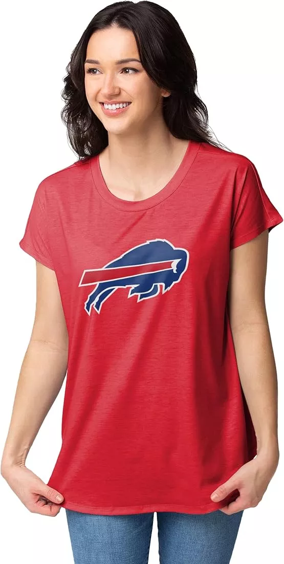 FOCO Men's NFL Team Logo Ladies Fashion Crop Top Shirt