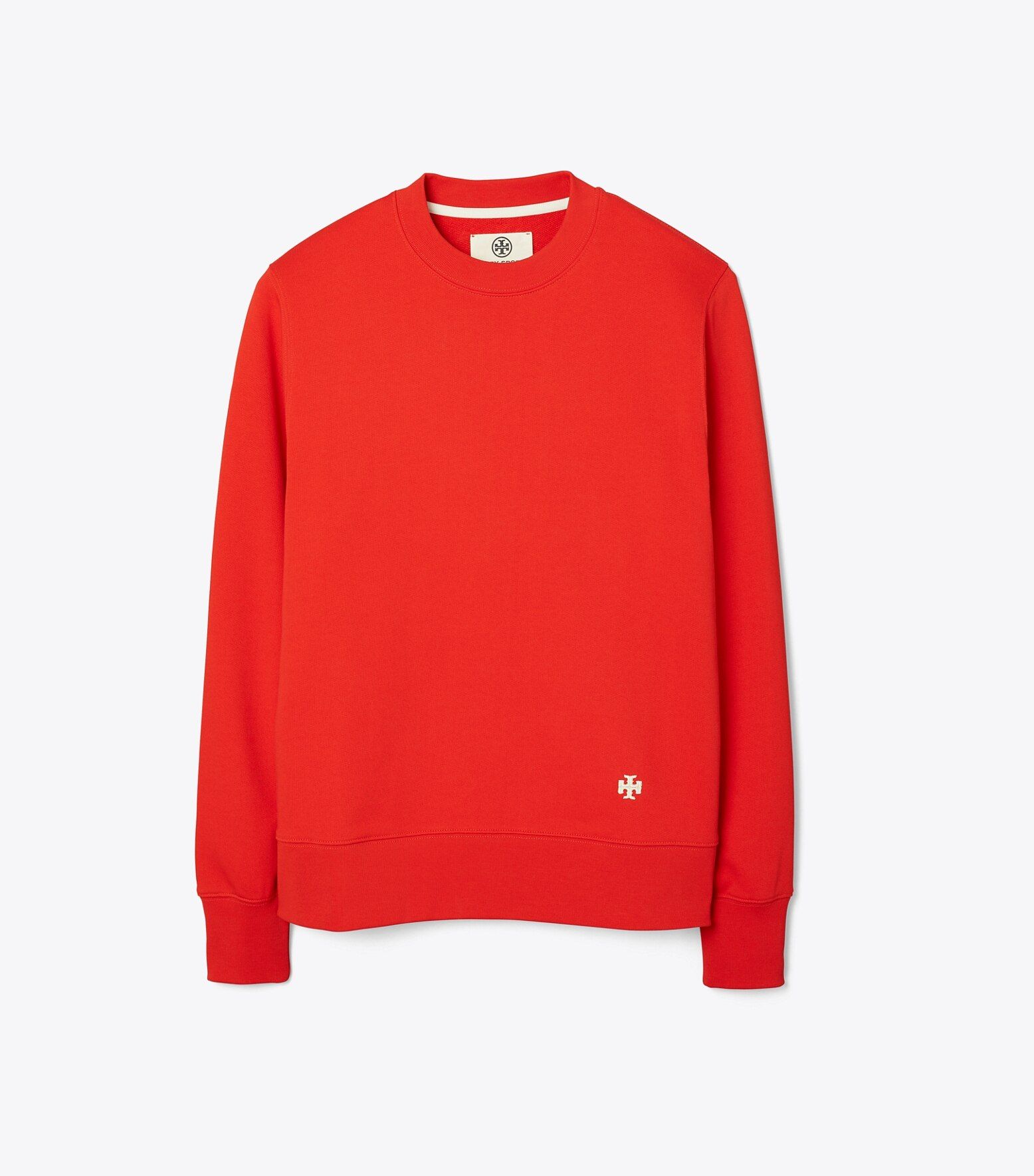 Relaxed French Terry Crew | Tory Burch (US)