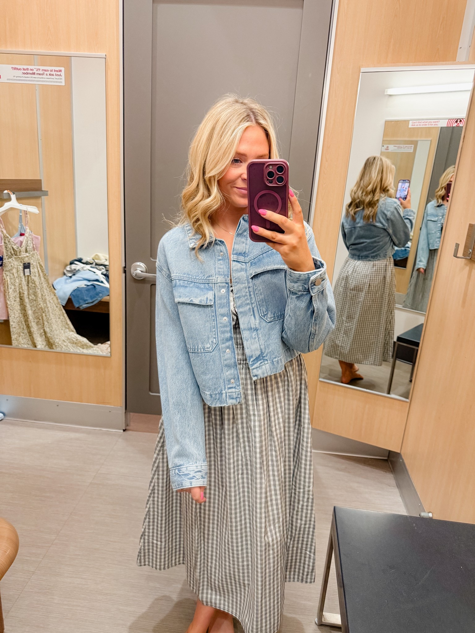 The cutest dress and jacket! Wearing a small in both!

#LTKootd