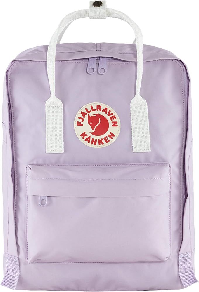 Fjallraven, Kanken Classic Backpack for Everyday, Pastel Lavender-Cool White | Amazon (US)