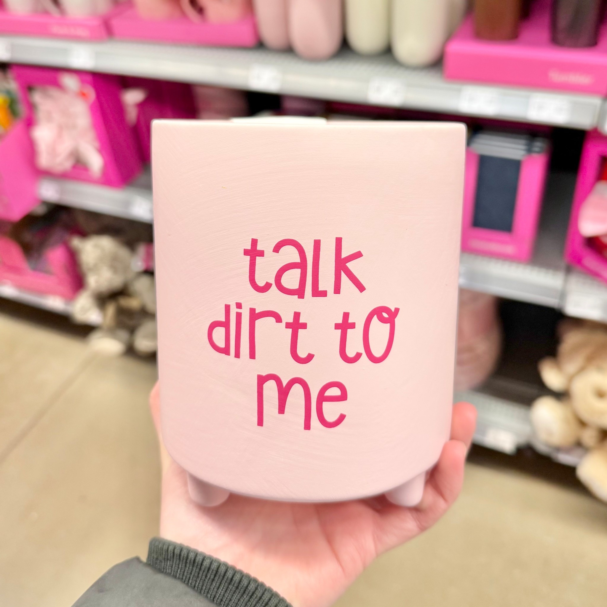 @walmart 
Valentine’s Day by Way To Celebrate 
Talk Dirt to Me Planter Set, Pink, 6" $7.92

#LTKSeasonal #LTKFindsUnder50 #LTKHome