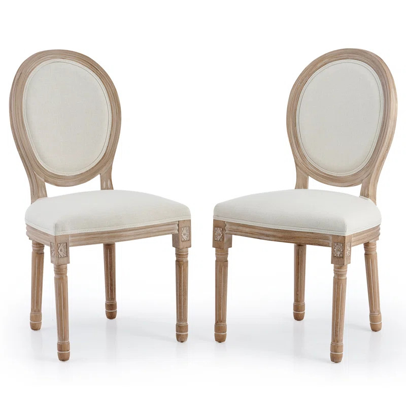 Luella Linen Upholstered Side Chair | Wayfair North America