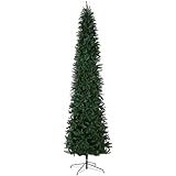 National Tree Company Artificial Slim Christmas Tree, Green, Kingswood Fir, Includes Stand, 9 Fee... | Amazon (US)