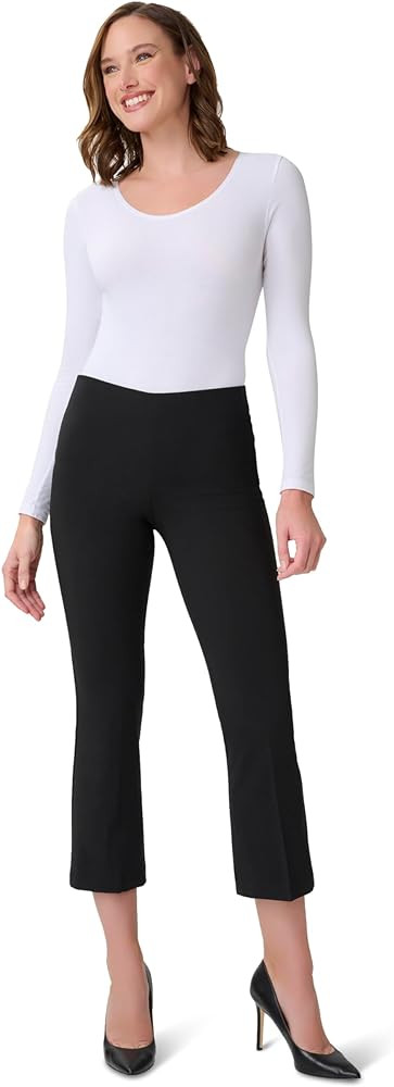 Adrianna Papell Women's Flare Leg Pull on Pant | Amazon (US)