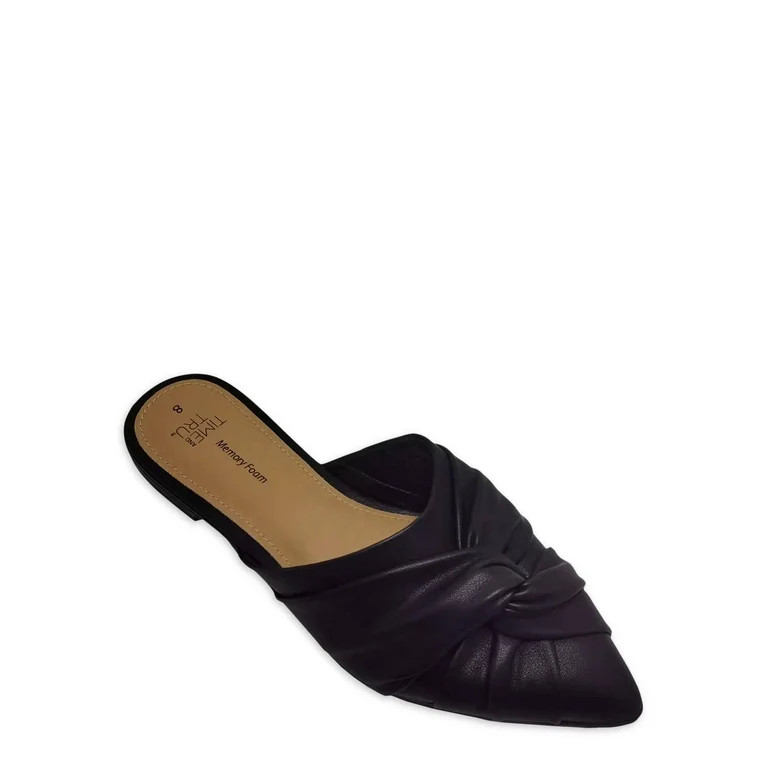 Time and Tru Women's Dress Twist Mule - Walmart.com | Walmart (US)