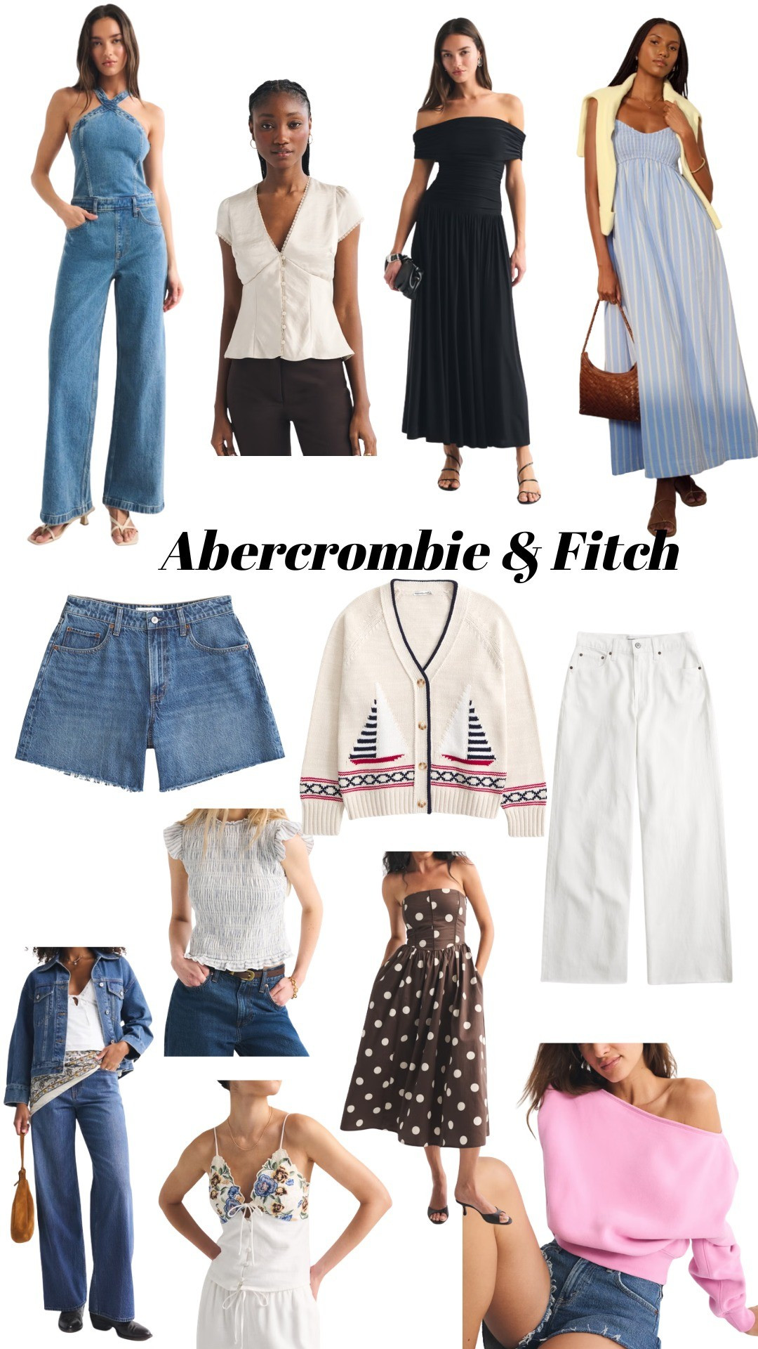 Abercrombie sale. 25% off.Dresses, jeans, sales, deals, sale alert, blouses, tanks, jean shorts, cardigans, white jeans, jump suits, spring looks, spring outfits, spring fashion, spring break, trends, fashion tips, 

#LTKSpringSale #LTKSeasonal #LTKootd