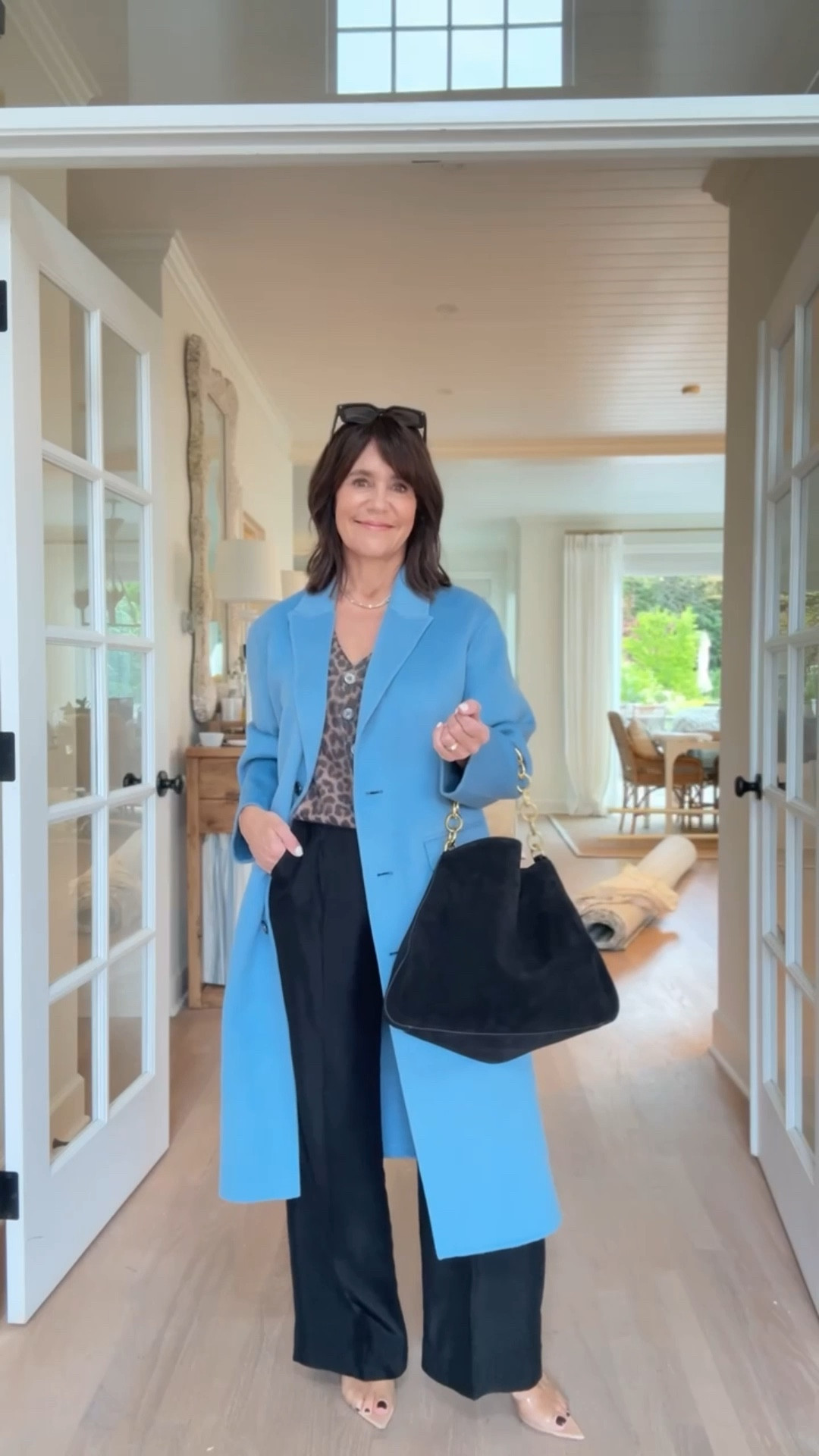 I love this new coat from @JCrew! They have the best jackets right now and I’m in love with this fun blue color! Size down it runs roomy - I took a 2!

@JCrew #ad #injcrew

#LTKSeasonal #LTKStyleTip #LTKOver40