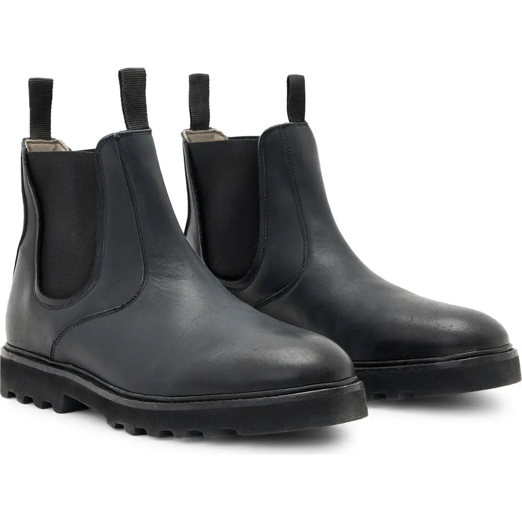 AllSaints Beckett Chelsea Boot in Black at Nordstrom Rack, Size 7 | Nordstrom Rack