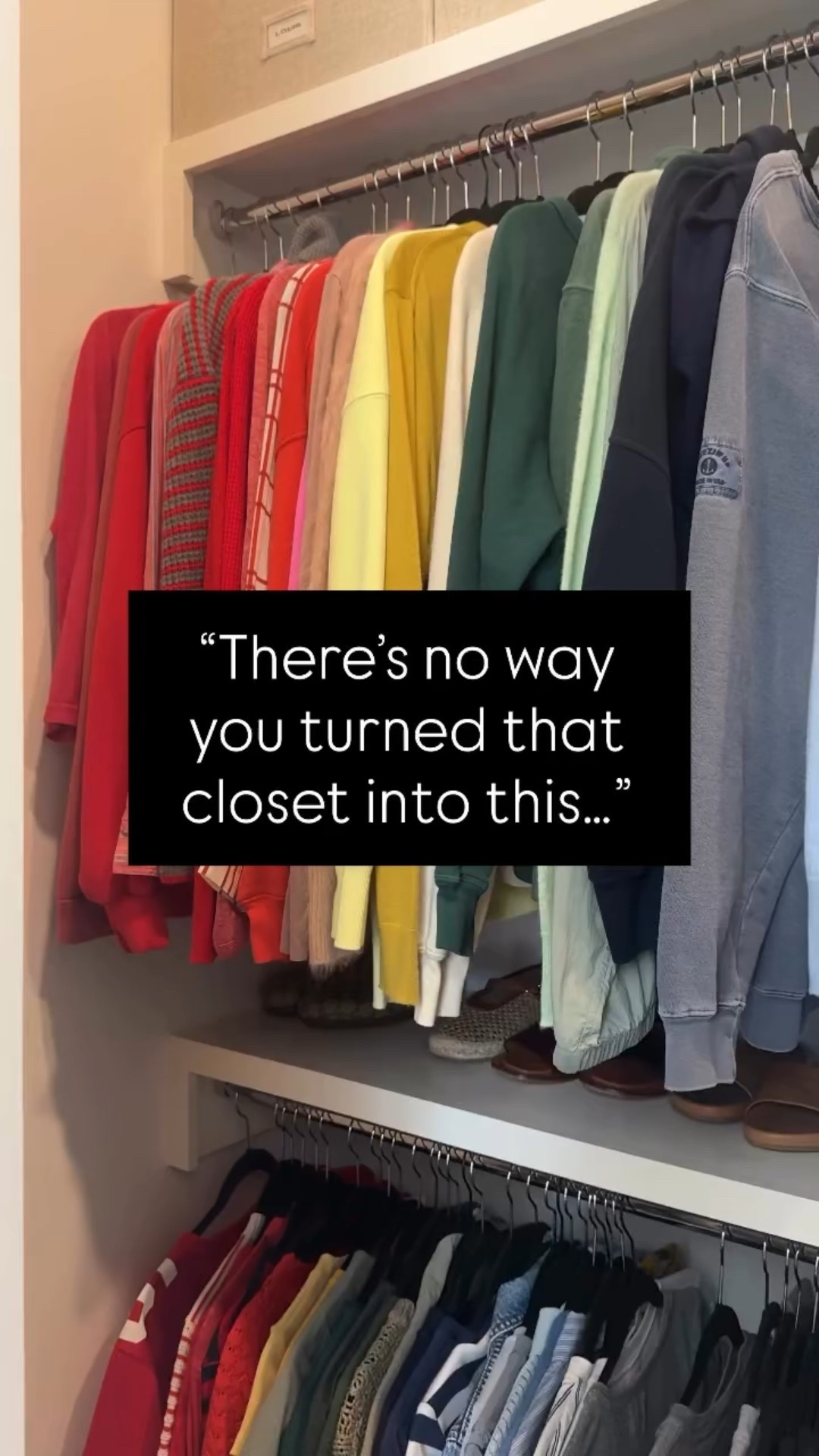 Think again. 👏

From overstuffed, stressful, and nothing to wear → to a streamlined, easy-to-use wardrobe where every single piece earns its spot.

This is what a closet audit can do in just a few hours:
✨ Clear the clutter
✨ Identify the gaps
✨ Create outfit formulas that actually work for your life

Your style doesn’t need a complete overhaul—it needs a plan.

📅 Book your closet audit through the link in bio and let’s make your before-and-after happen.