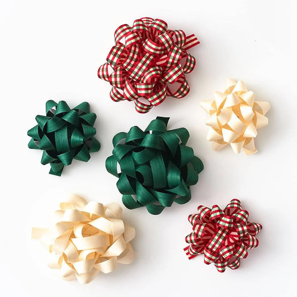 Holiday Plaid Bow Bag | Paper Source