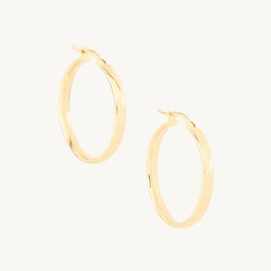 Grand Tomboy Hoops (pair) | Catbird