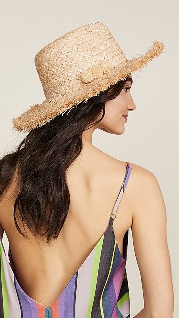 Fringed Continental Hat | Shopbop