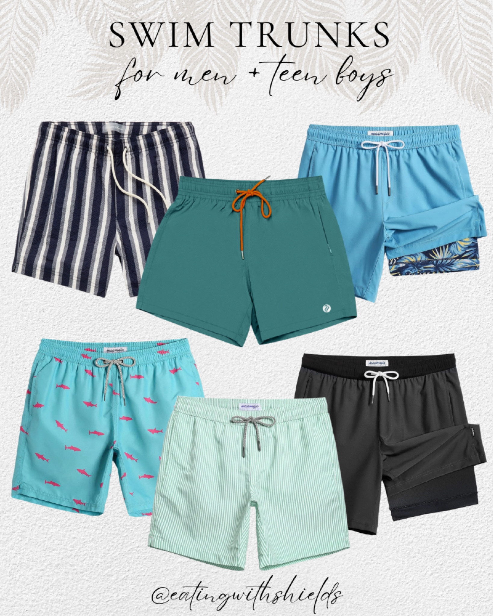 Swim trunks for men and teen boys, bathing suits for men, bathing suits for teen boys, spring break 

#LTKActive #LTKSwim #LTKMens