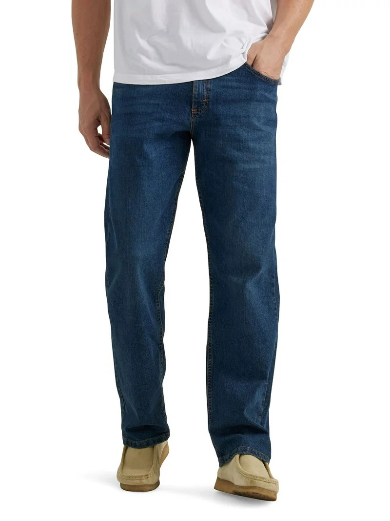 Wrangler Men's and Big Men's Relaxed Fit Jeans with Flex | Walmart (US)