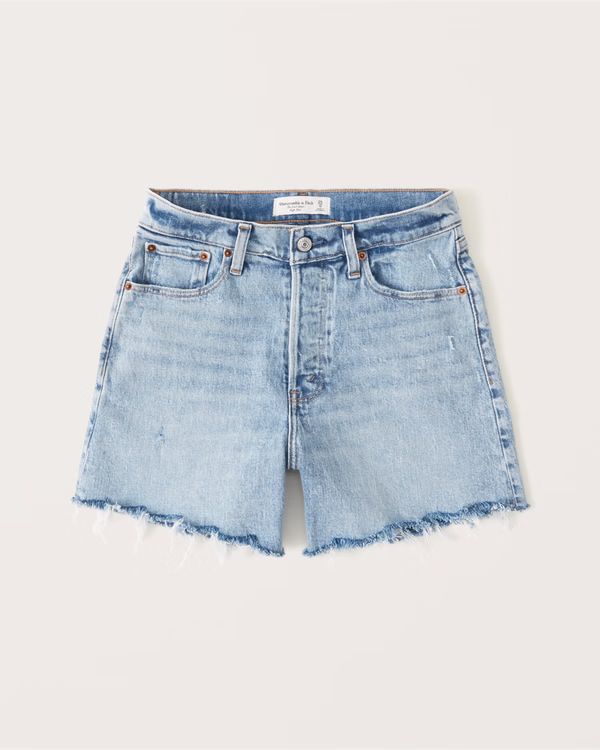 High Rise Dad Shorts | Abercrombie & Fitch (US)