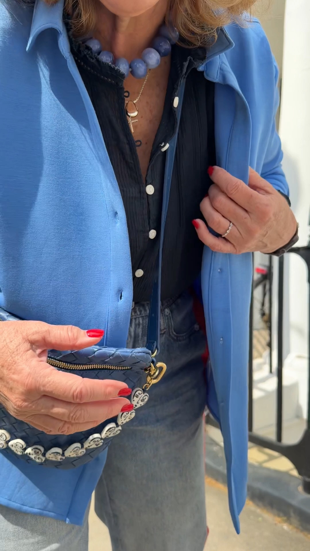 Loved this travel look for a day of exploring in London. 
The viral sweatpants jeans are 25% off this weekend. I did size down to a small.
Your essentials button down size medium
Quince textured cotton, long sleeve top size medium
My heart bad charm is sold out, but I’m linking a few that are available

#LTKOver40 #LTKootd #LTKTravel