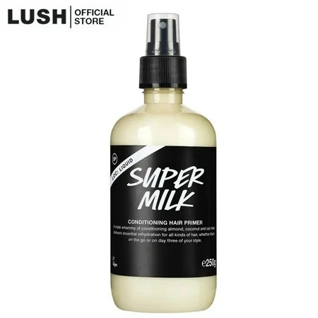 Lush Super Milk Conditioning Hair Primer Spray Leave-In Conditioner with Almond Coconut & Oat Milk | Walmart (US)