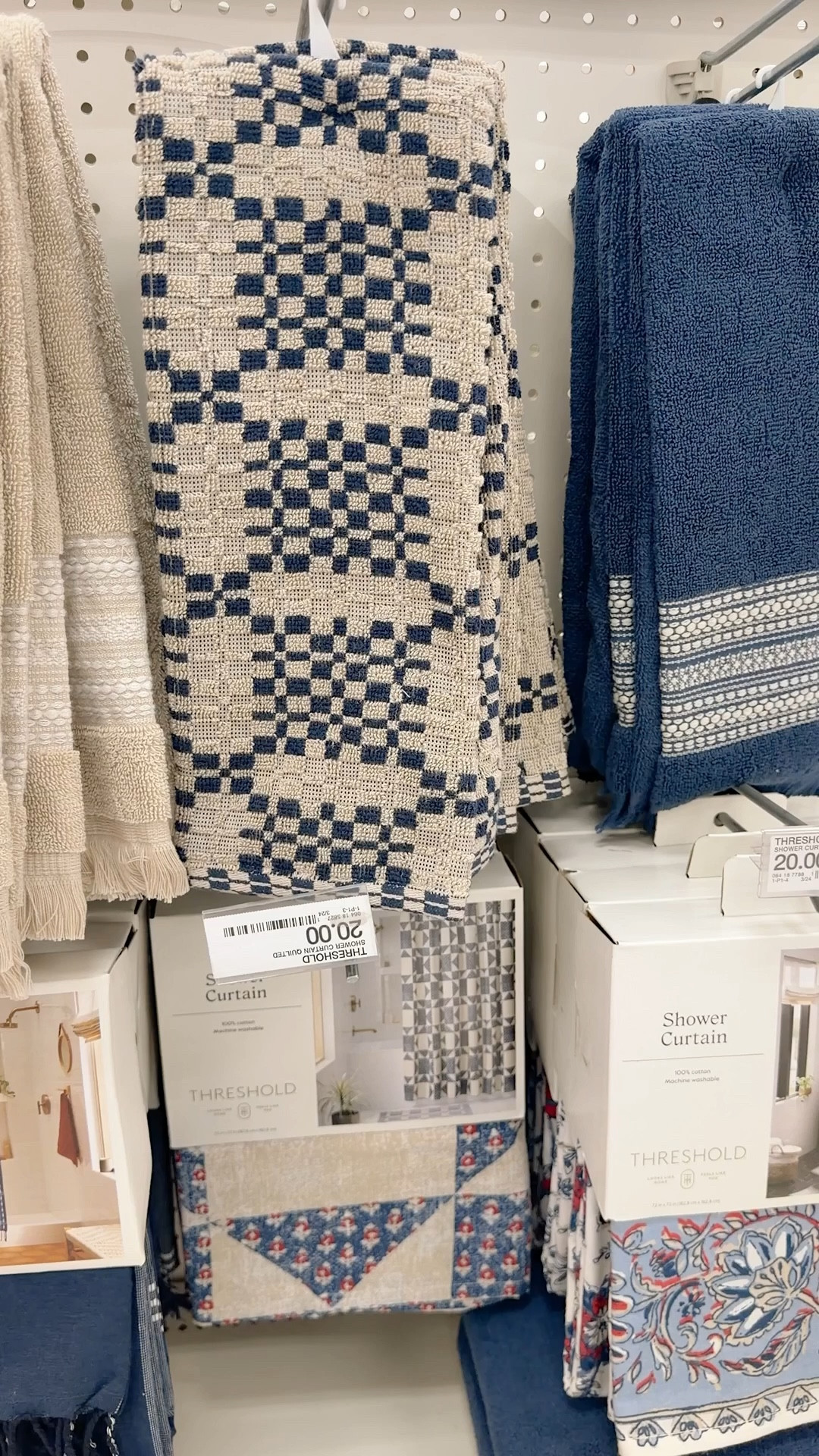 I think these might be my favorite towels ever!!! I grabbed some for the kitchen & bathrooms. Love that the look like vintage remnants! 