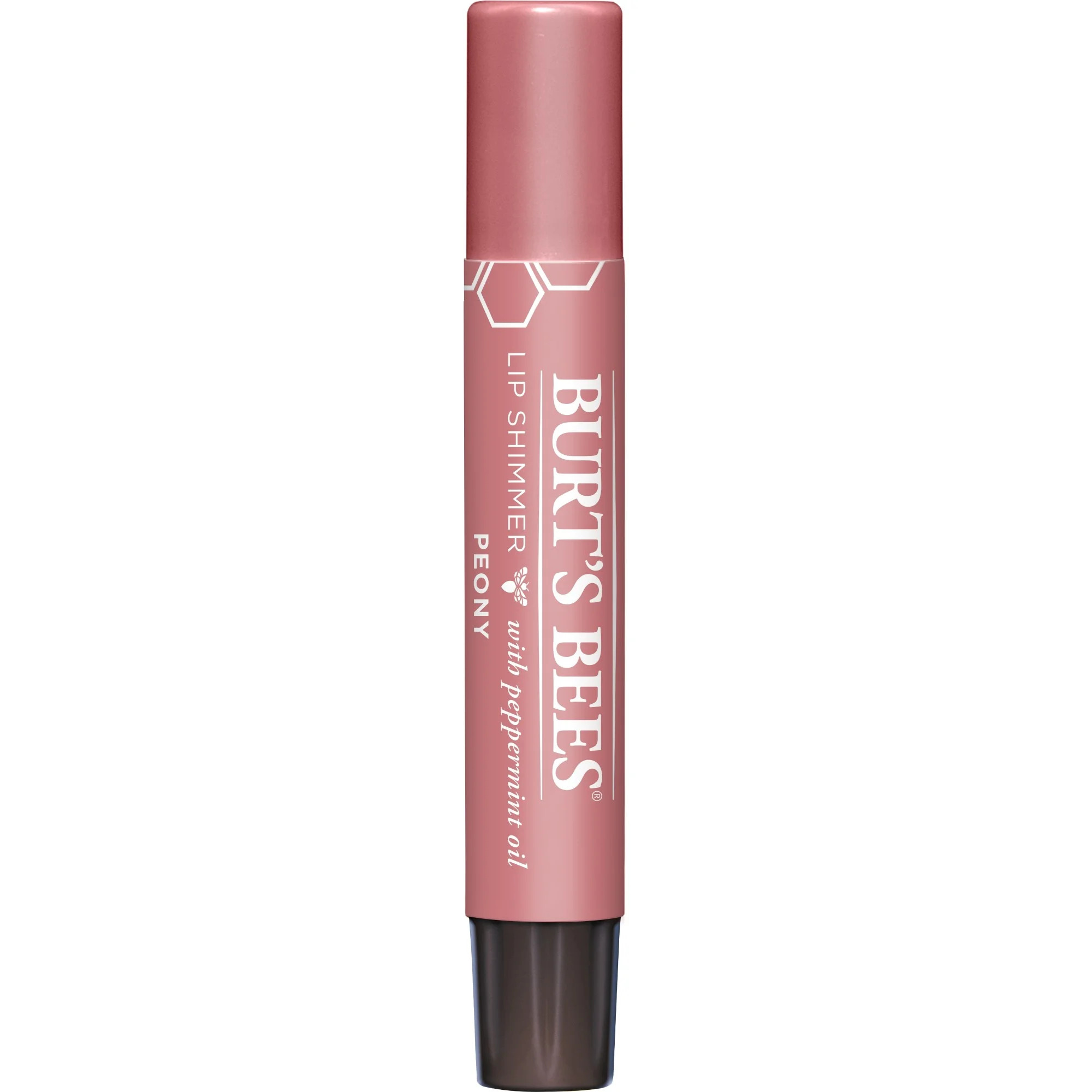 Burt's Bees 100% Natural Moisturizing Lip Shimmer, Peony, 1 cnt - Walmart.com | Walmart (US)