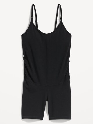 Maternity PowerChill Sleeveless Racerback Bodysuit -- 6-inch inseam | Old Navy (US)