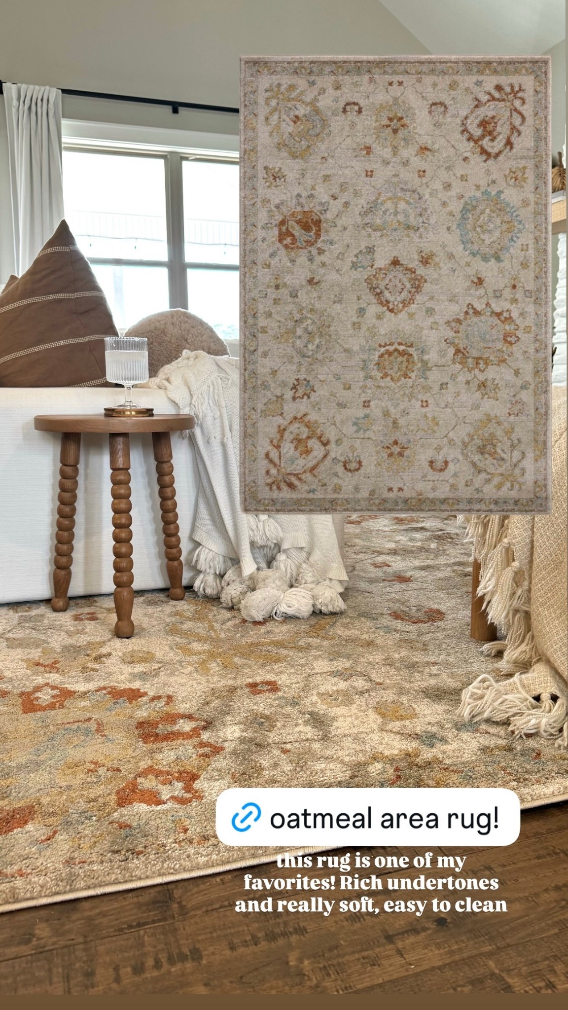 this rug is one of my favorites! Rich undertones and really soft, easy to clean



Loloi, area rug, neural decor 

#LTKHome #LTKdayinmylife #LTKSaleAlert