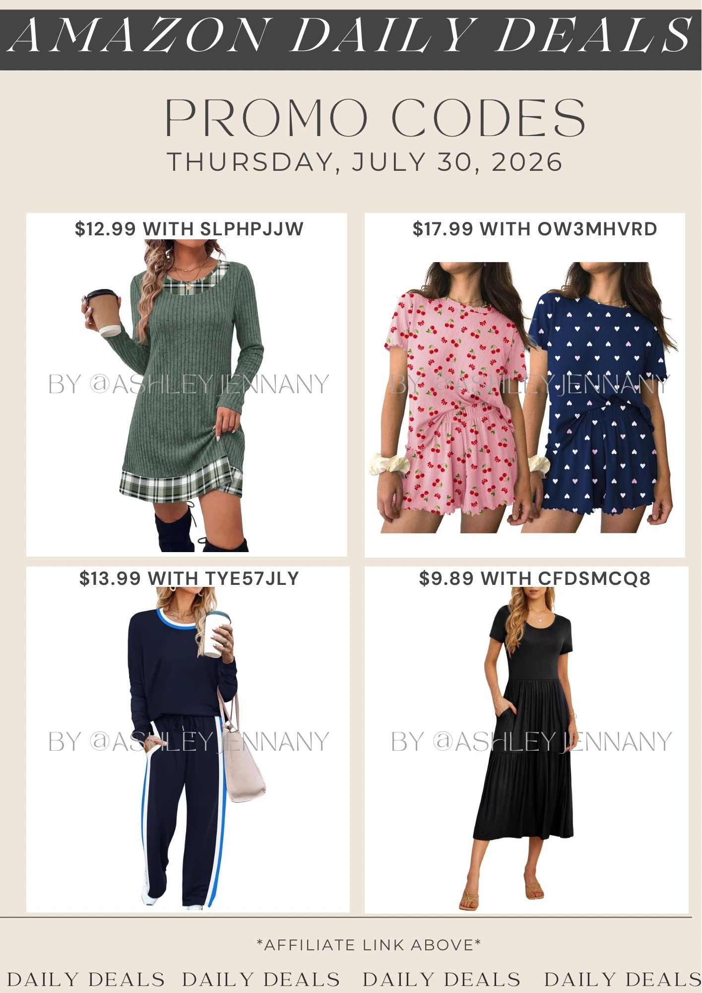 Amazon deals

#LTKSeasonal #LTKMidsize #LTKSaleAlert
