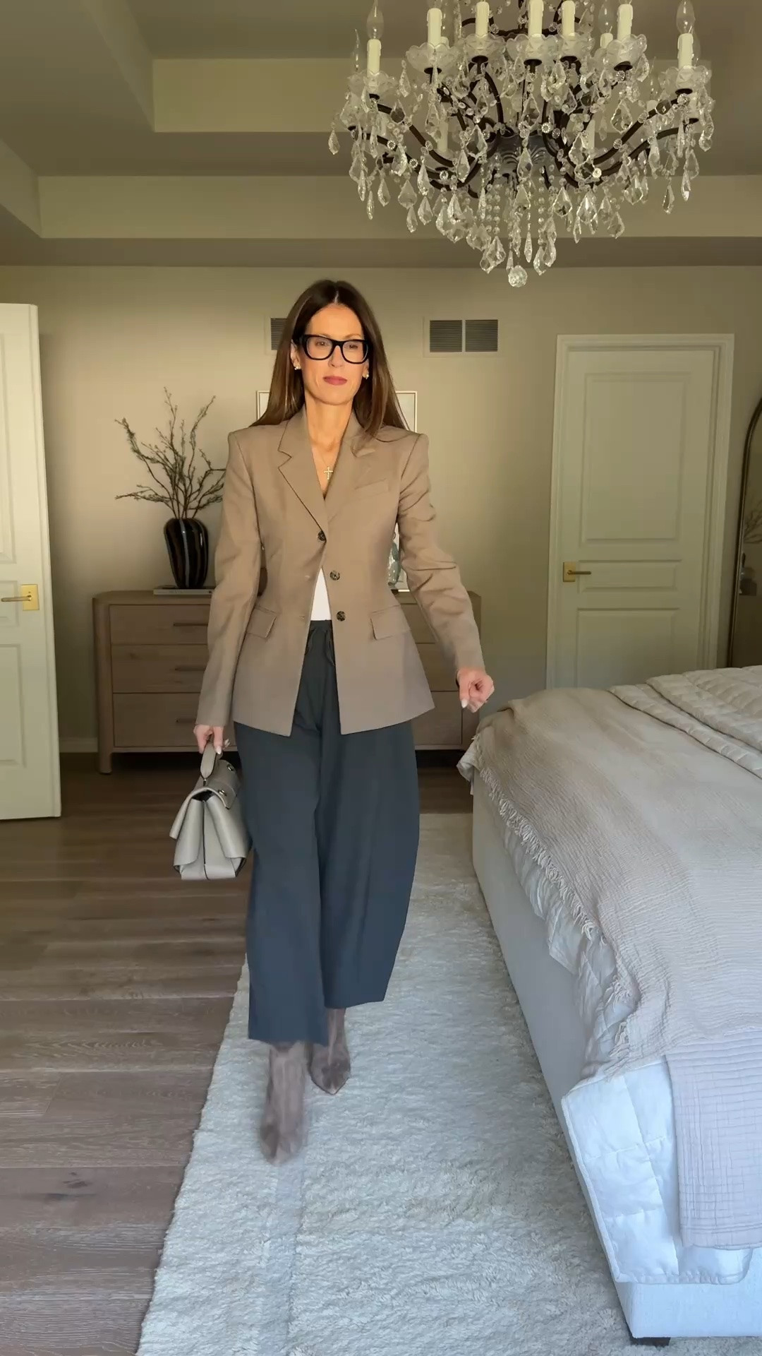 These barrel pants pair beautifully with this structured blazer and a boot. @Aritzia

#LTKootd #LTKgrwm #LTKstorytime