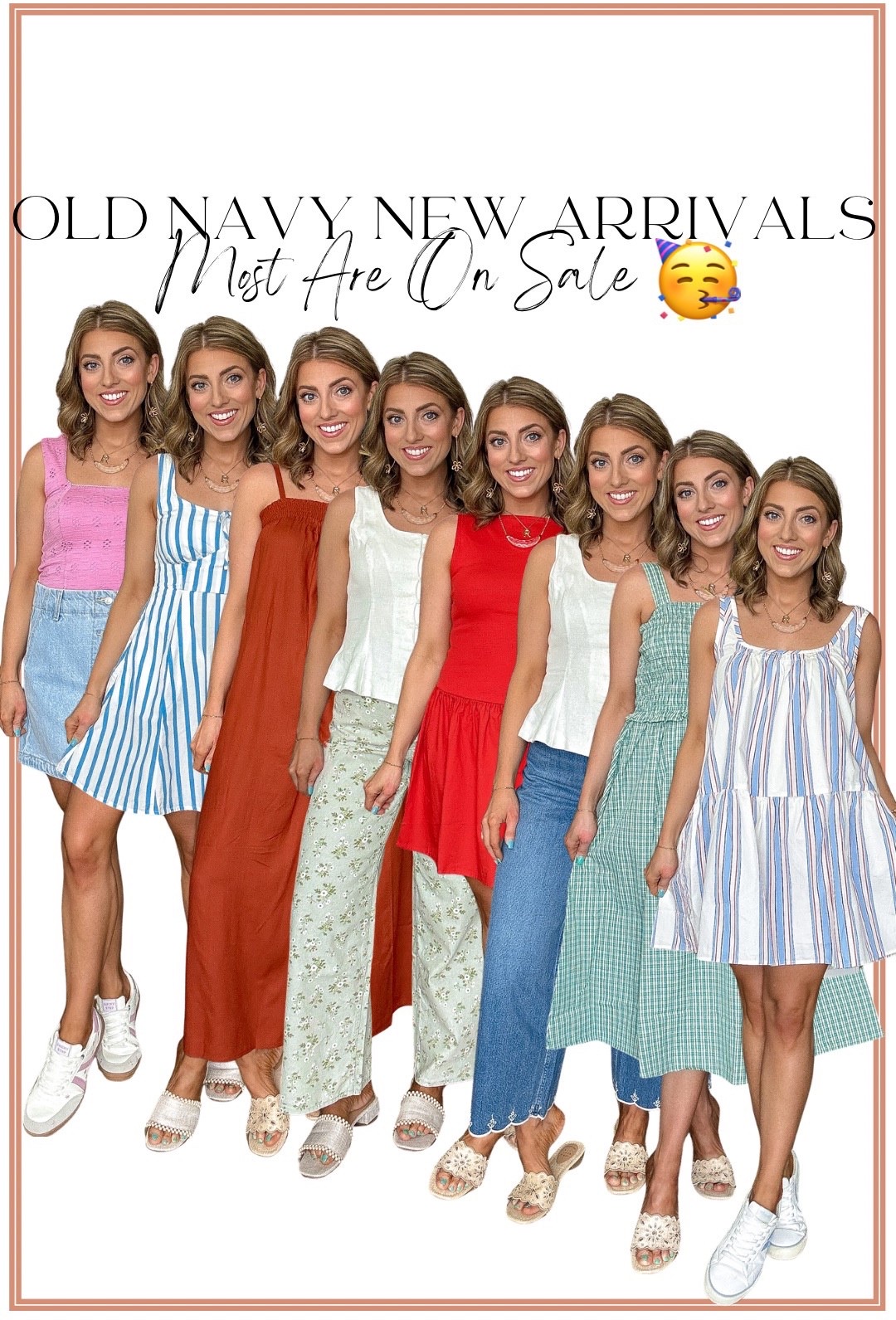 Old Navy new arrivals are SO good right now 😍🙌 and so many pieces are on sale!!

From easy spring dresses to lightweight sets, everyday denim, and throw-on-and-go outfits… these are the kind of pieces that make getting dressed simple but still feel put together ✨

I’m loving all the breathable fabrics, flattering fits, and versatile styles you can wear from school drop off to errands to casual dinners 💗 everything mixes and matches so well too!

If you’re looking for affordable spring outfits that look way more elevated than the price… this drop is it 👏



#oldnavystyle #oldnavyfinds #oldnavyhaul #springoutfits #springfashion #affordablestyle #budgetfriendlyfashion #everydayoutfits #momstyle #casualstyle #springdresses #denimstyle #outfitinspo #outfitideas #realoutfits #styleonabudget #wearablefashion

#LTKootd #LTKPetite #LTKSaleAlert