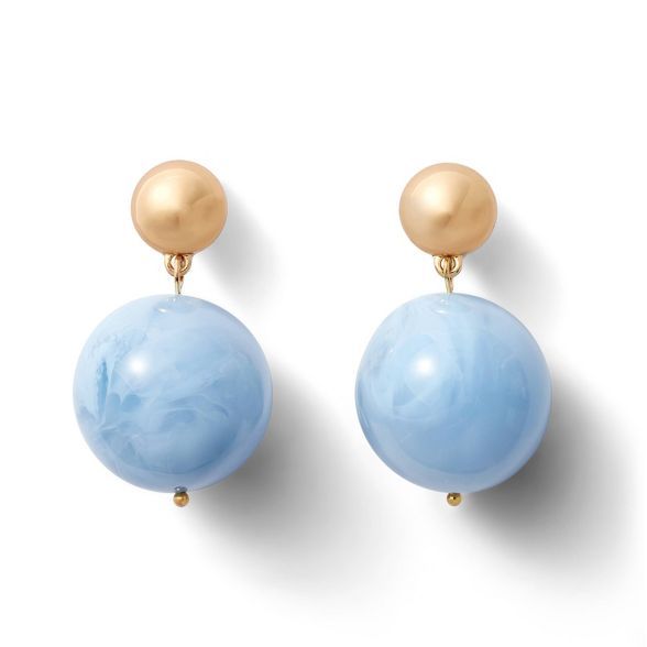 Ball Drop Earrings - Rachel Comey x Target Blue/Gold | Target