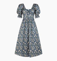 The Ophelia Dress - Navy Bluebonnet | Hill House Home US