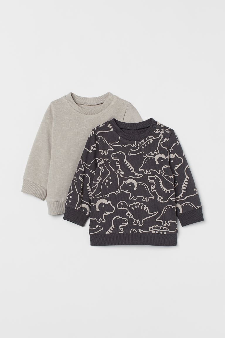 2-pack Cotton Sweatshirts | H&M (US + CA)