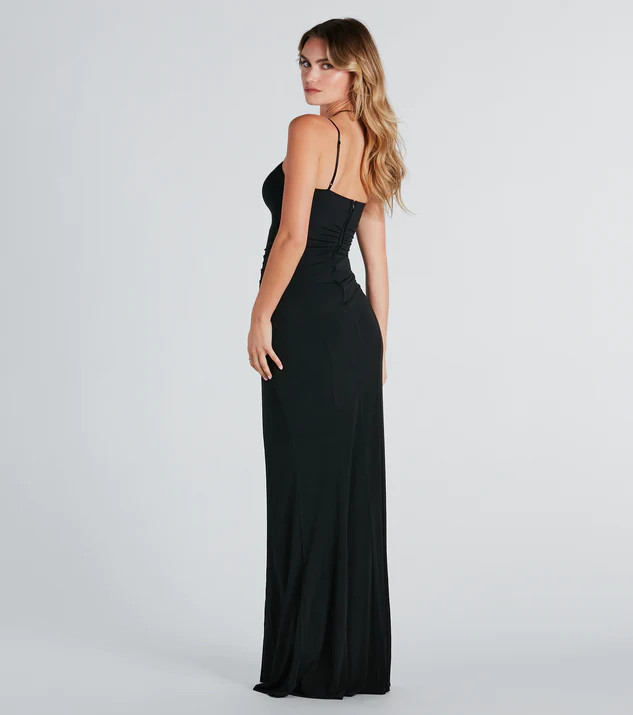 Mara Formal High Slit Mermaid Dress | Windsor Stores