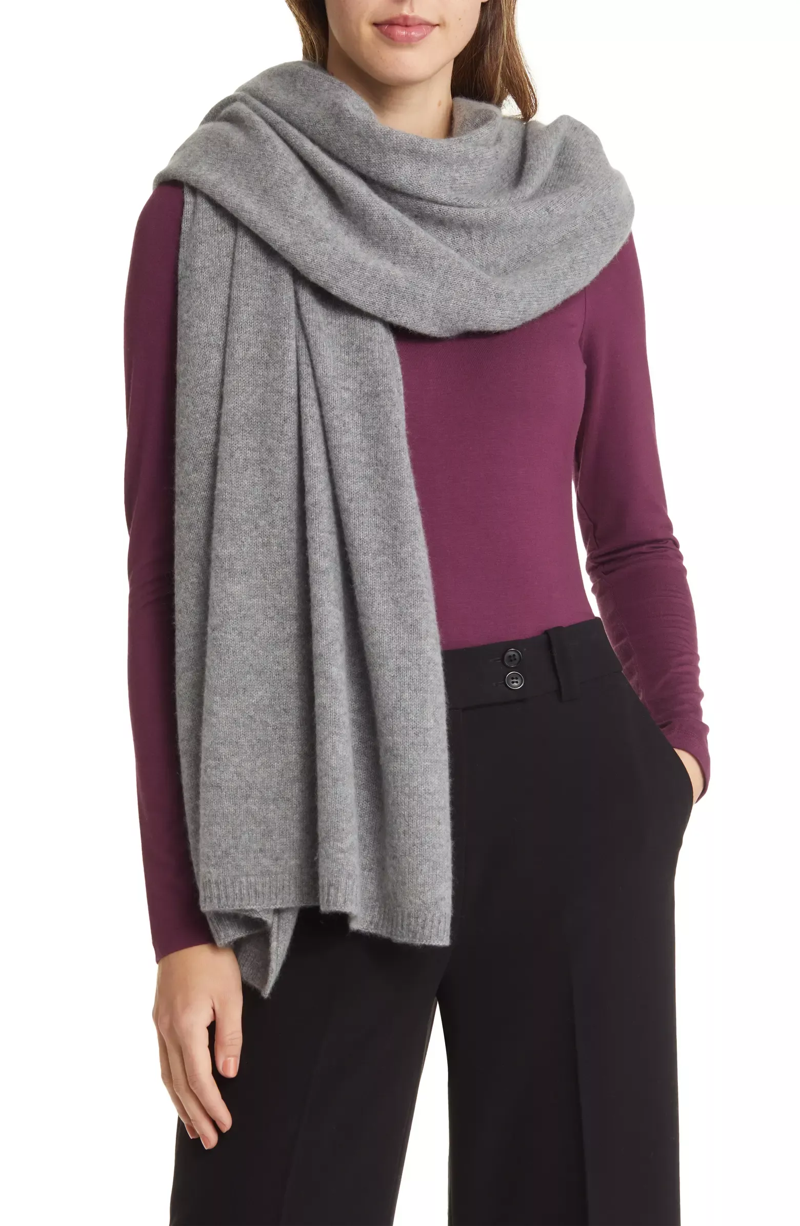 Halogen sales cashmere scarf