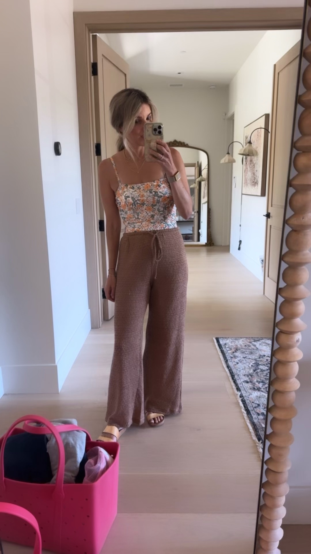 Headed to the beach! Linked my outfit, as well as my favorite sunscreens and the bag I used to fit a ton of stuff to head out for the day ￼