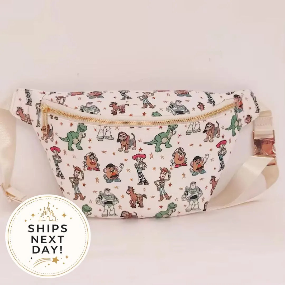 PRE ORDER! Jumbo Fanny Pack; Toy Story, Disney, Nylon, Disneyland Accessory, Belt Bag, Magic King... | Etsy (Global)
