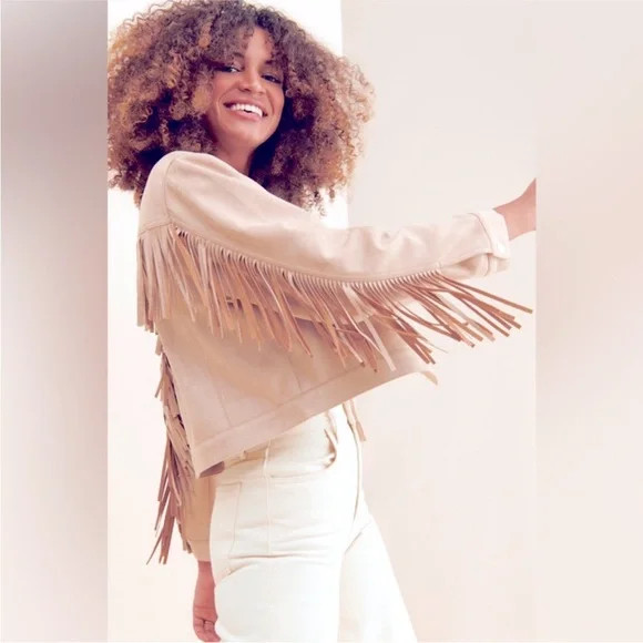 Jules Kae Jacket with Fringe Details | Poshmark