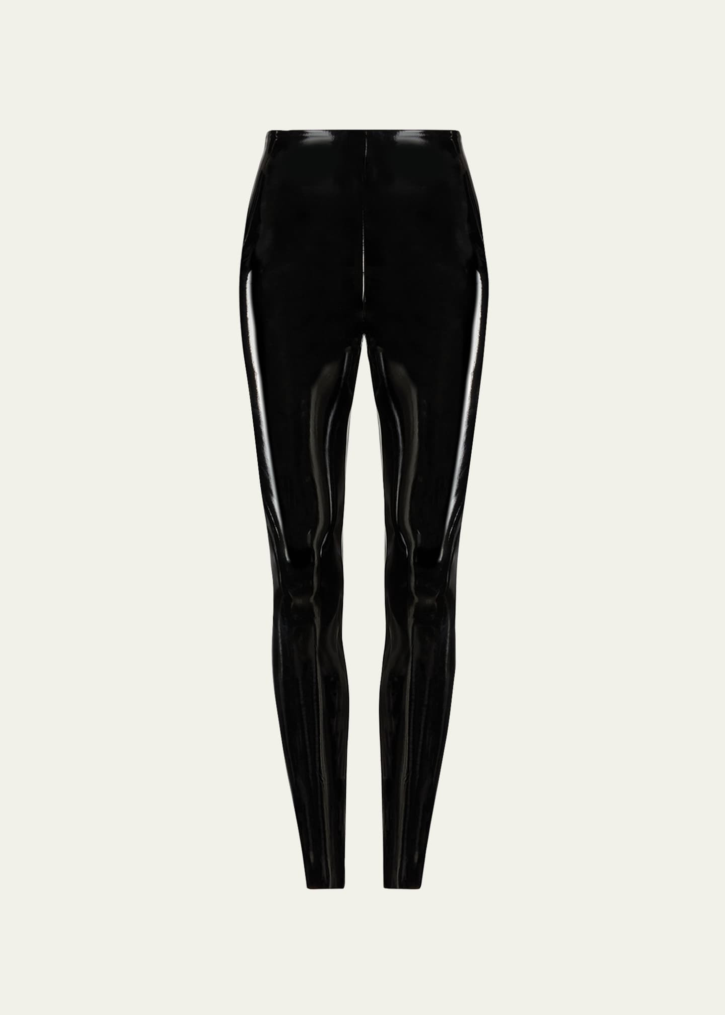 Classic Patent Faux-Leather Firming Leggings | Bergdorf Goodman