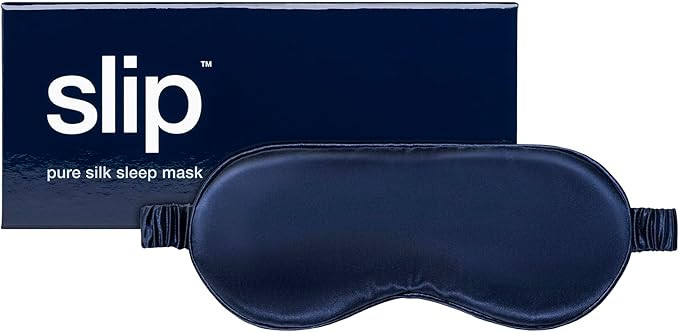 slip Pure Silk Sleep Mask - Navy | 100% Mulberry Silk, Ultra Soft & Comfortable, Blocks Light for... | Amazon (CA)